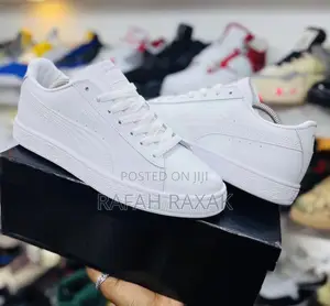 Original Puma Suede Triple White Leather Sneaker