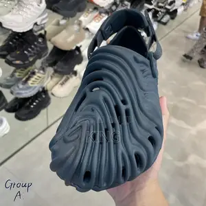 Black New Crocs.