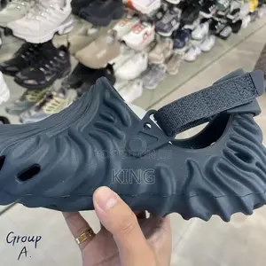 Black New Crocs.