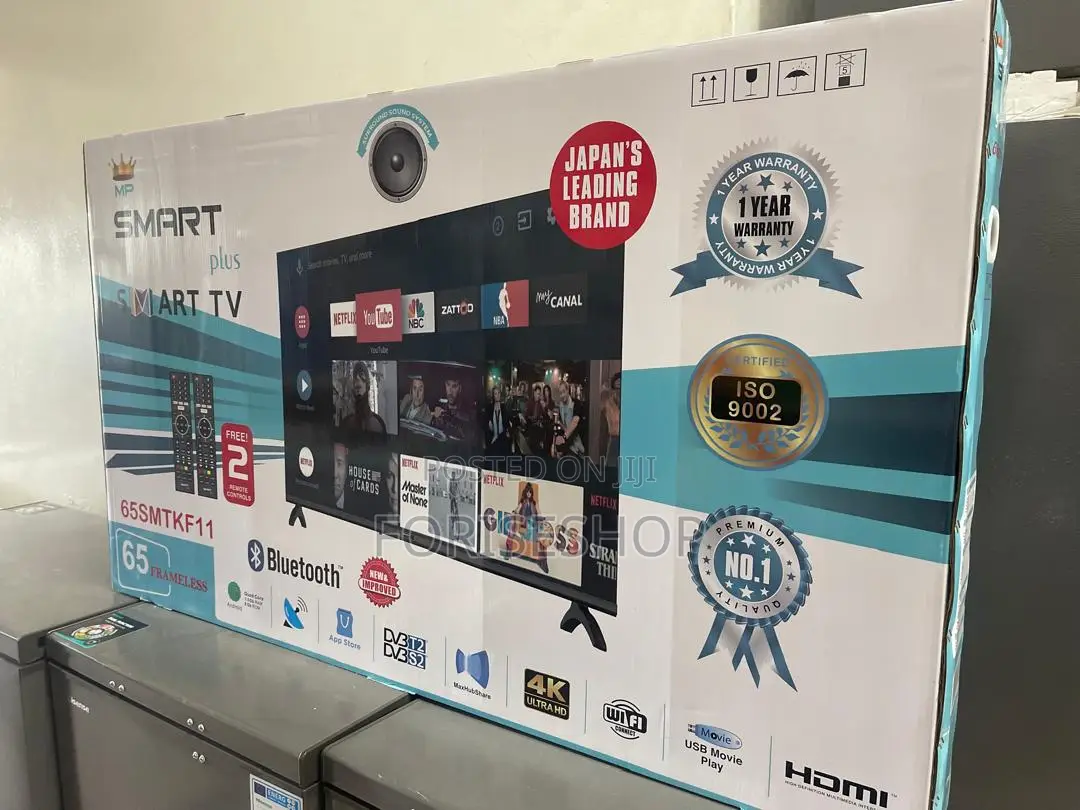 Smartplus 65inch Smart Tvs Available With 2remotes