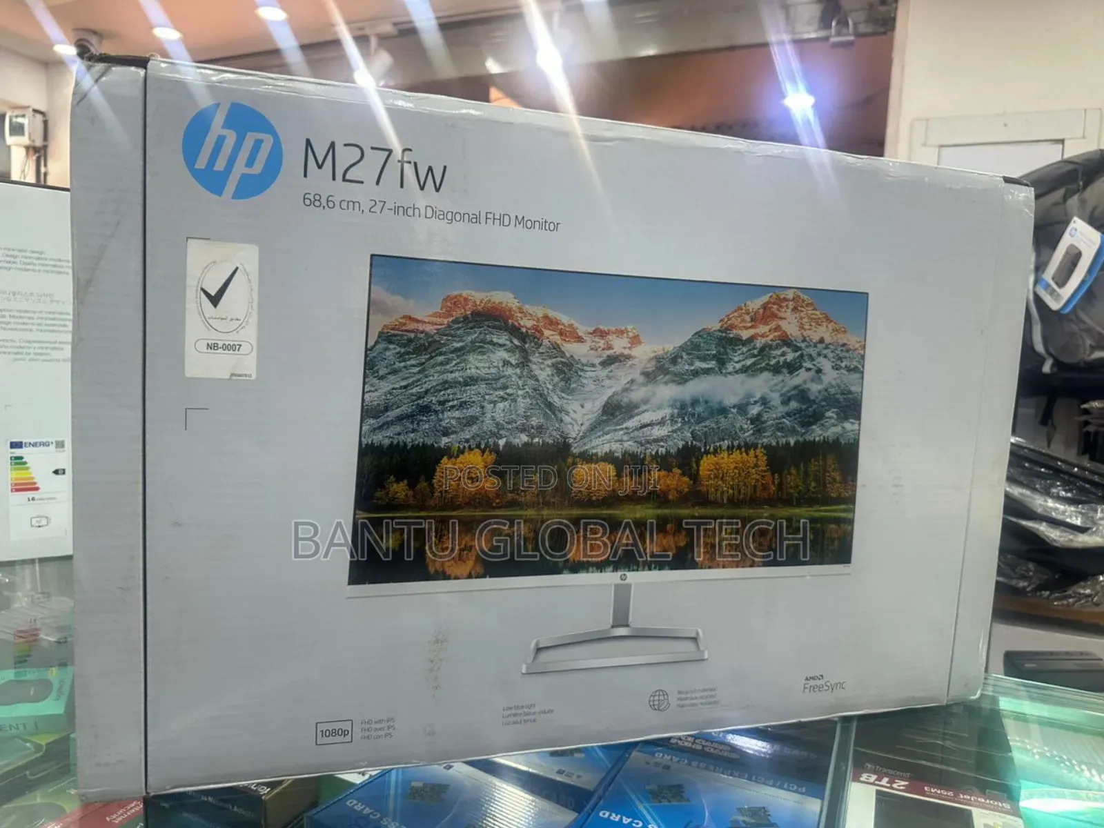27 Inches HP Ips Monitor