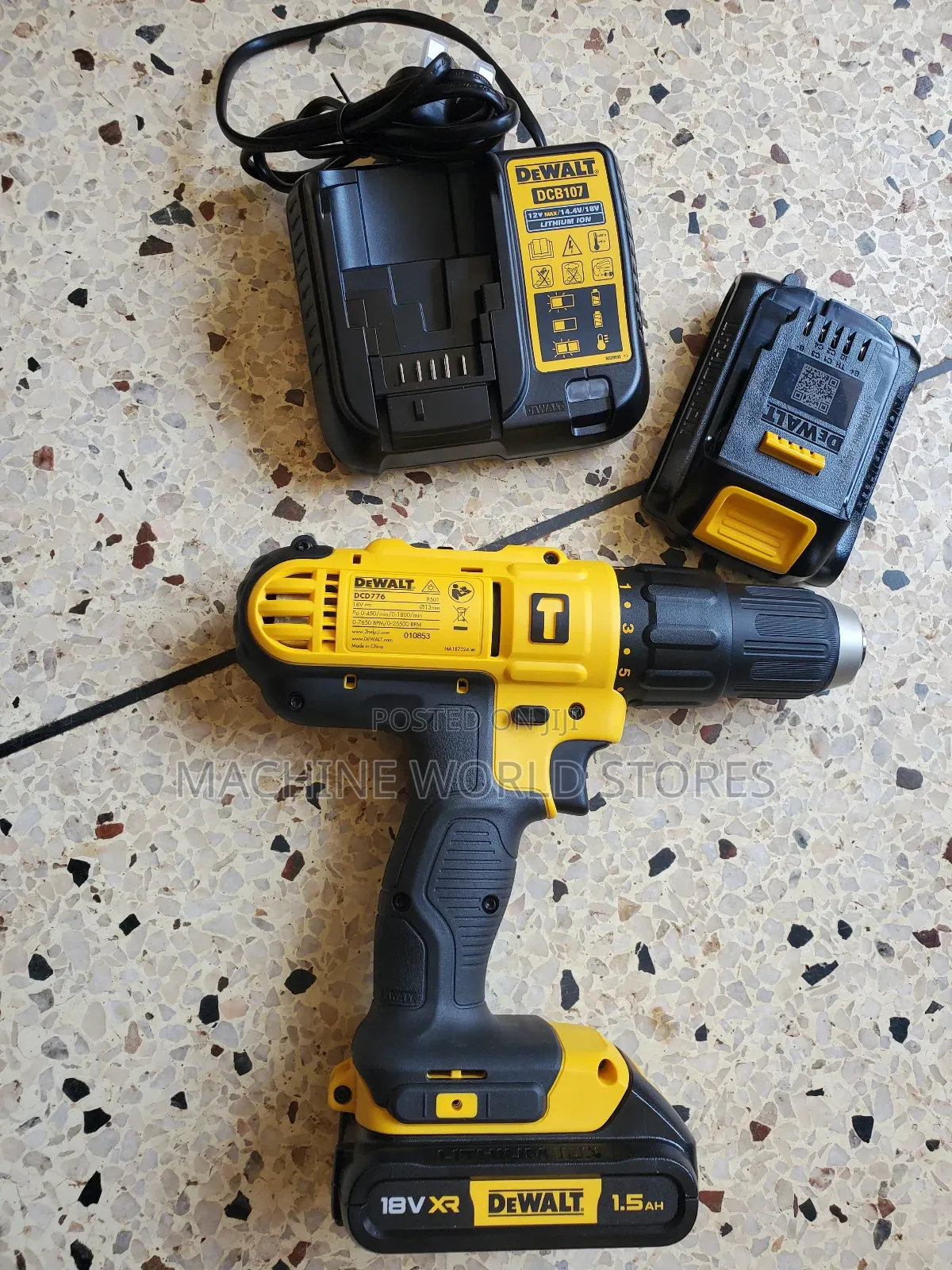 Cordless 18V Drill Dewalt Original.