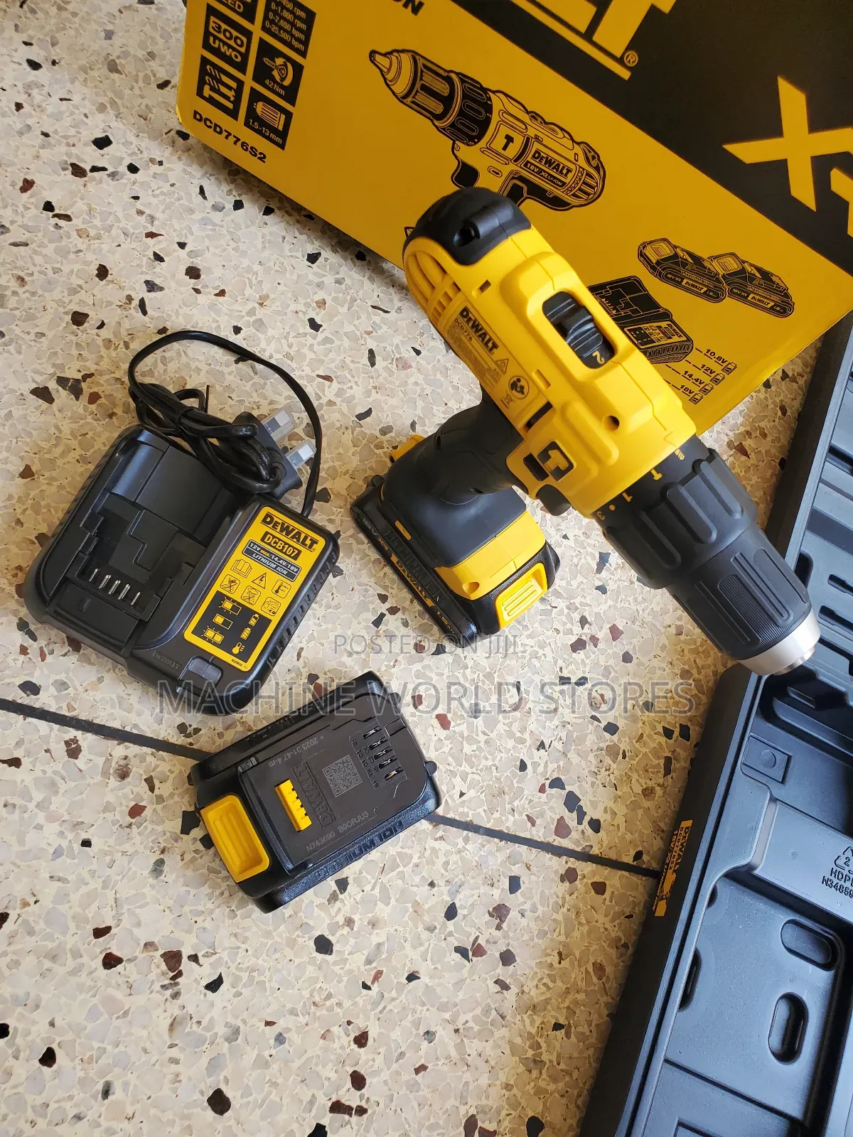 Brushless Dewalt 18V Drill Original
