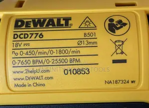 Dewalt Drill DCD776