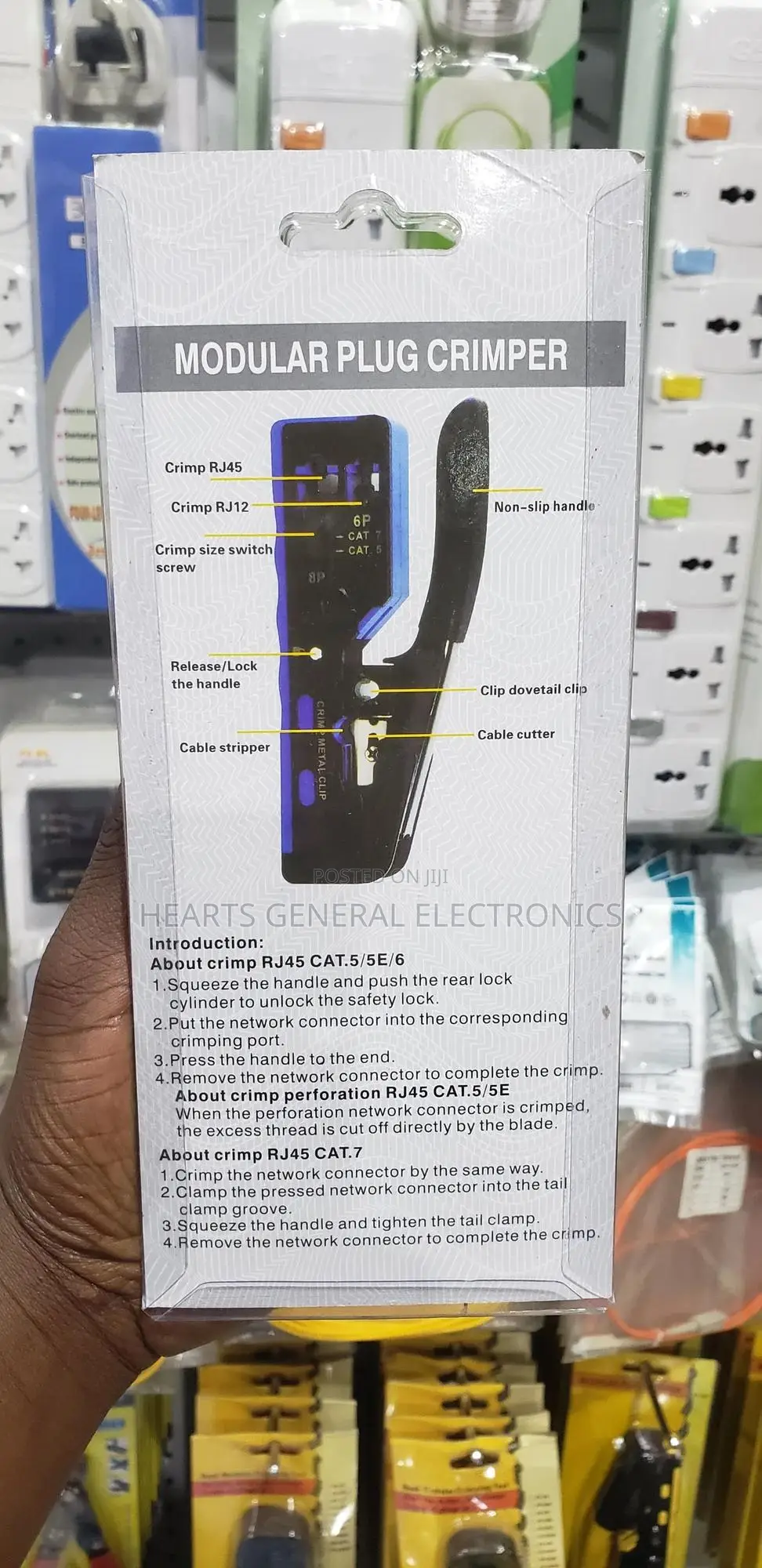 Pass-Through Crimping Tool (Ez Crimping Tool)
