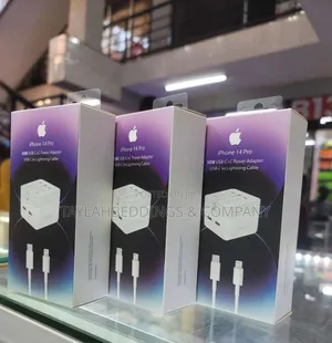 50W Dual Type C Lighting Fast Charger for iPhone 14 15