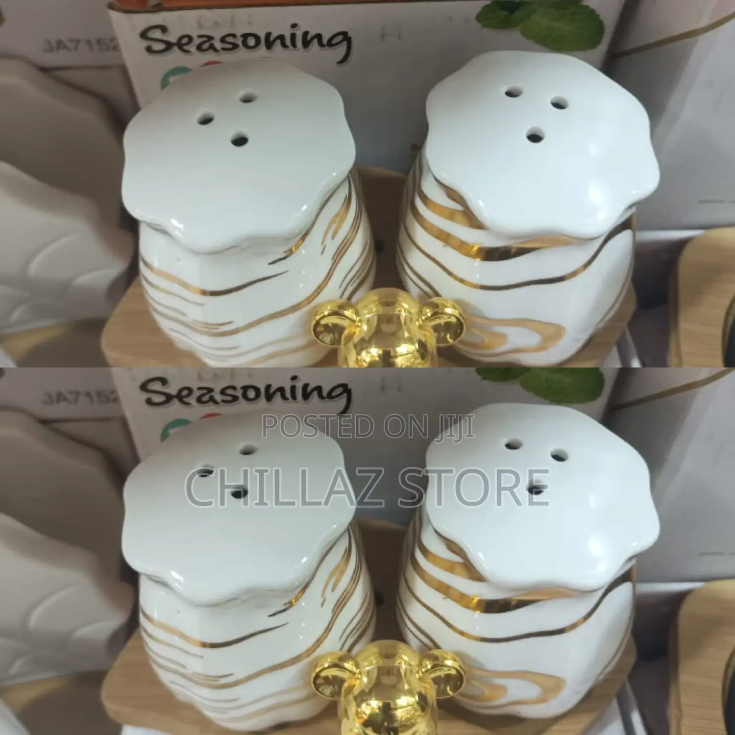 Glass Salt Pepper Shakers Bottle