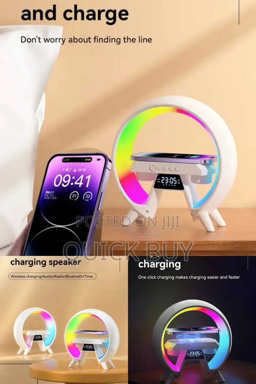 Multi in One Wireless Charging Speakers