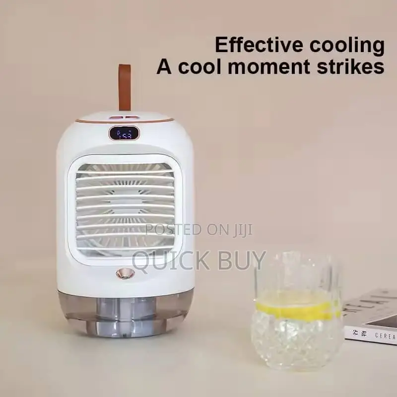 Rotating Cooling Humidifier Fan