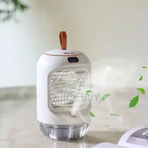 Rotating Cooling Humidifier Fan
