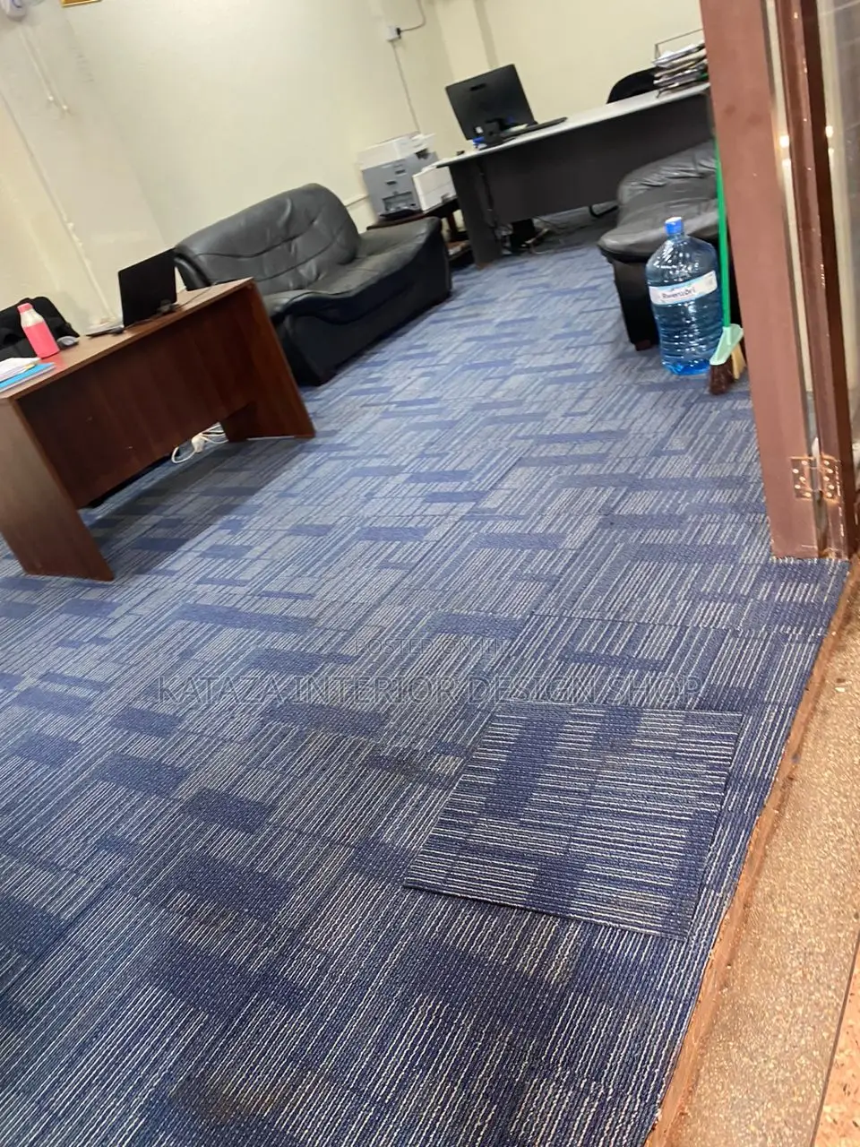 Woolen PVC Tile Carpets
