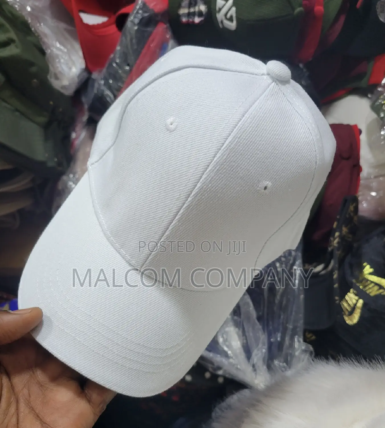 White Caps / Hats for Labeling