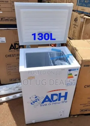 Adh 130l Chest Freezer – Silver