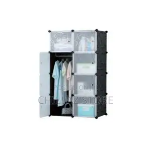 2 Door Plastic Wardrobe