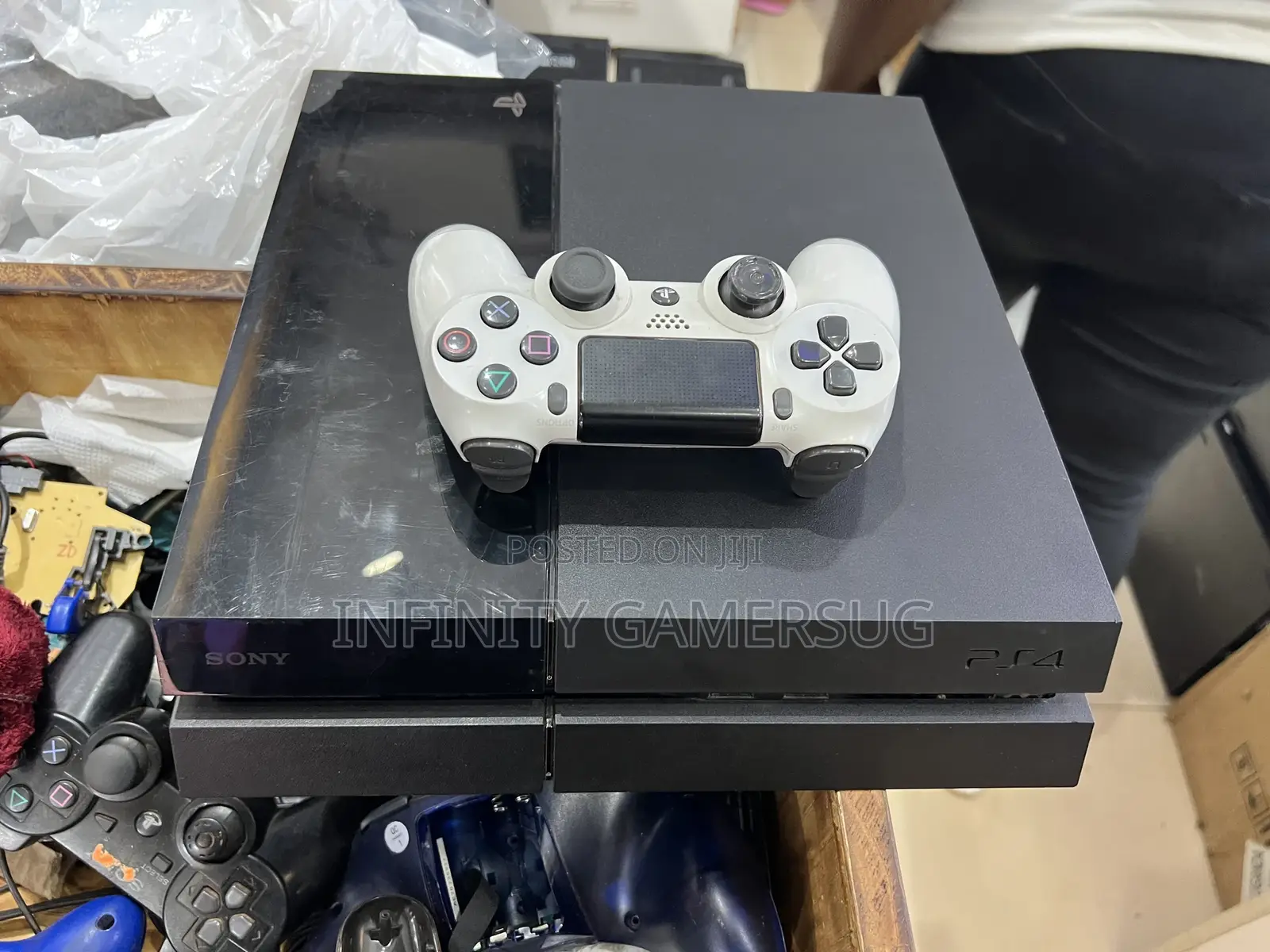 PS4 Console With 5 Games