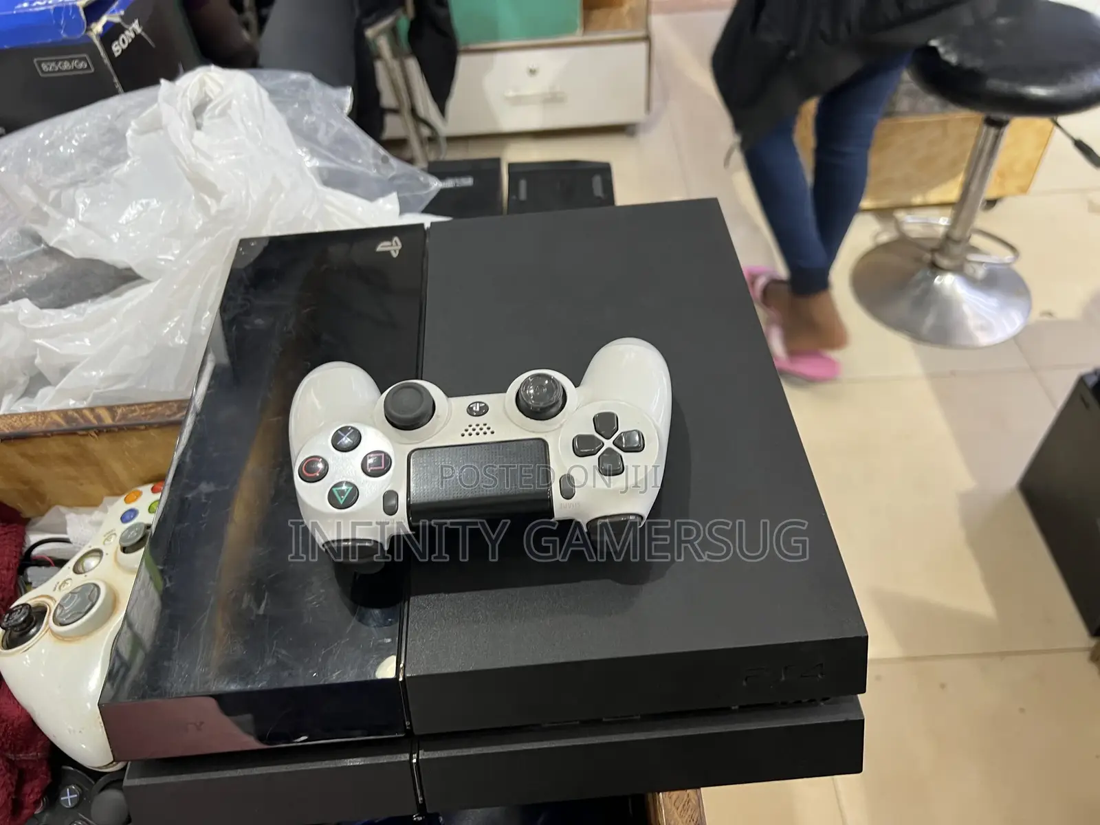 PS4 Console With 5 Games