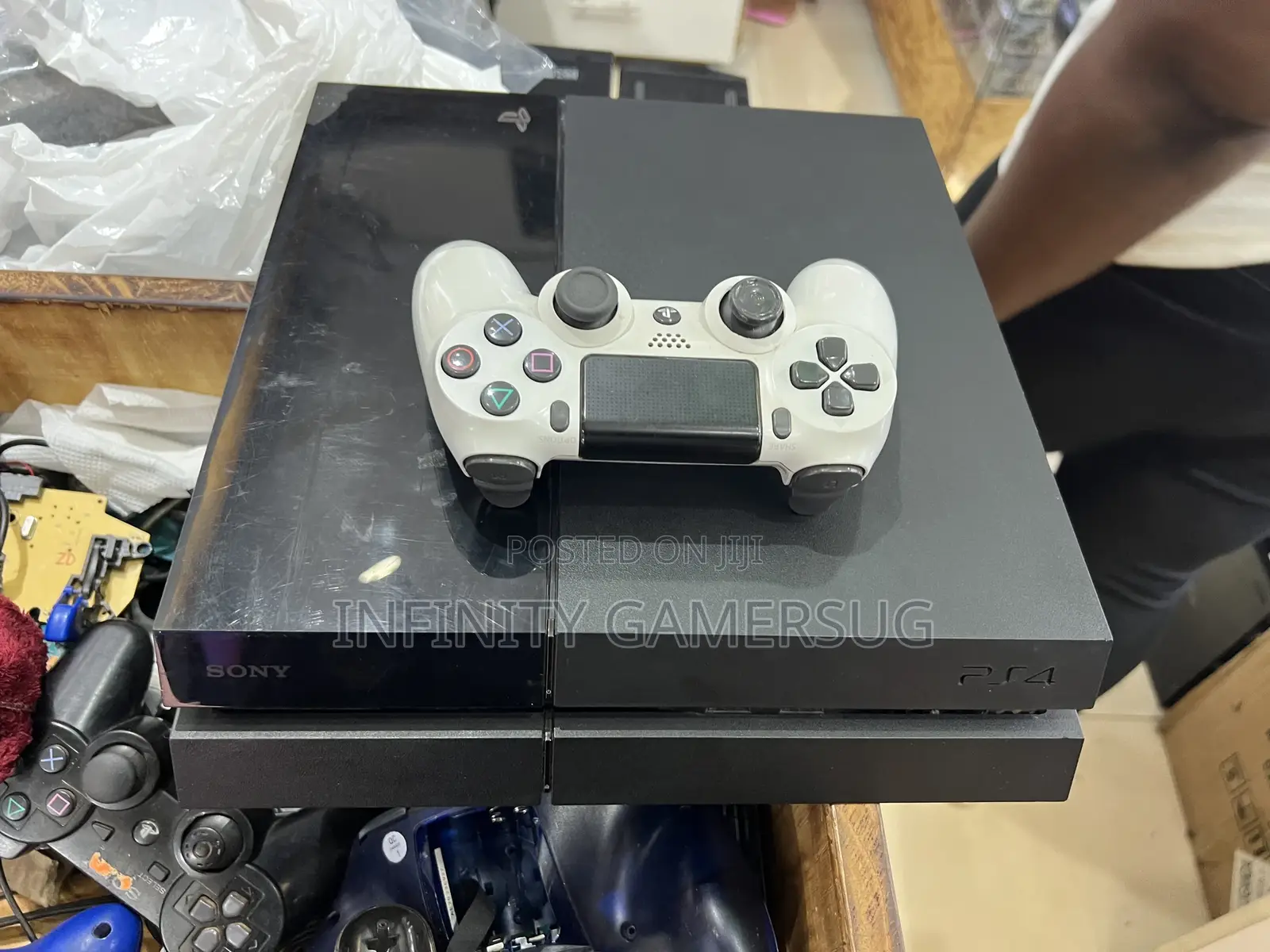 PS4 Console With 5 Games