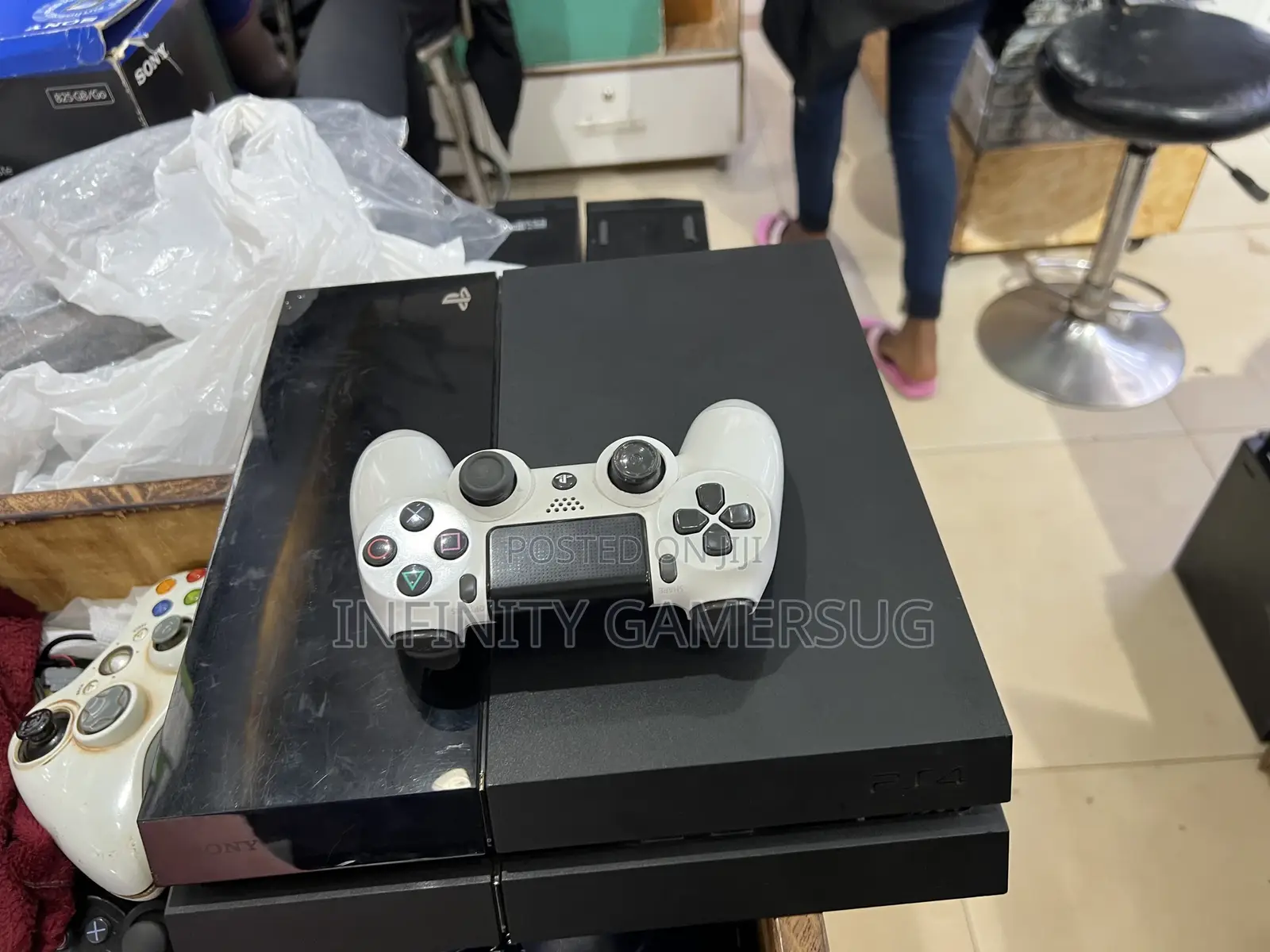 PS4 Console With 5 Games