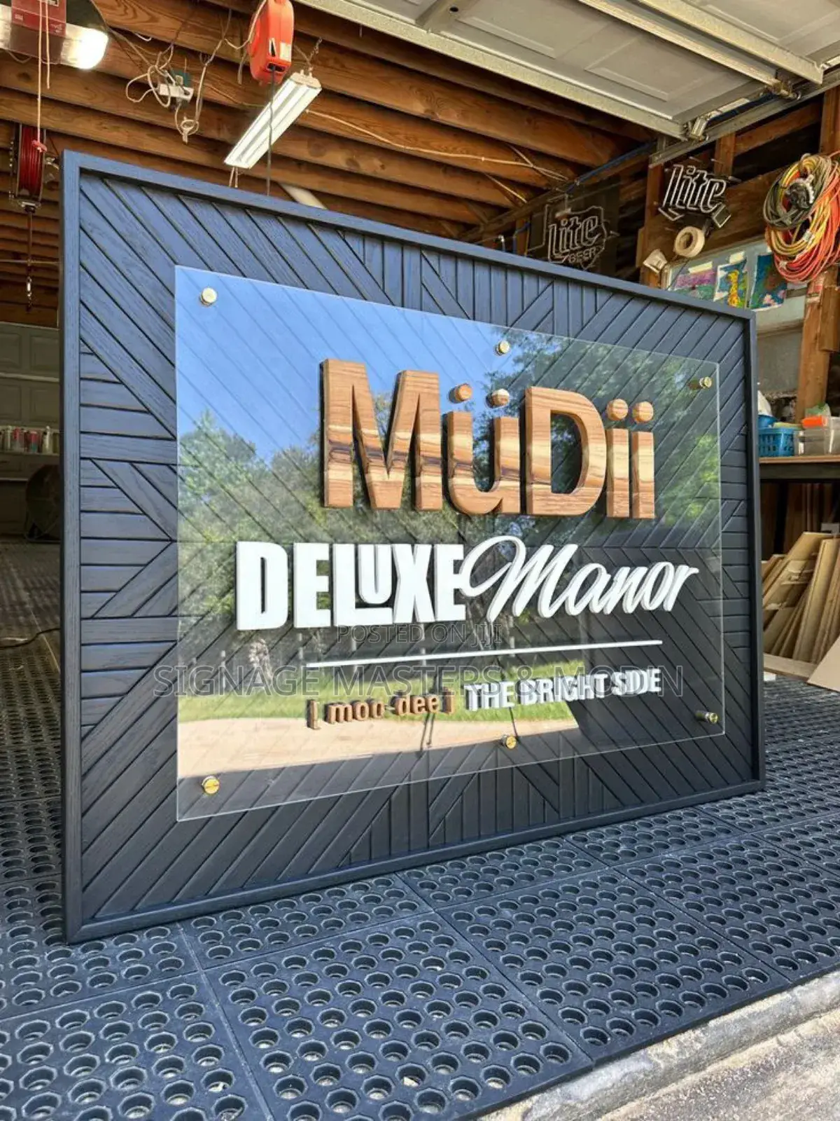 Illuminated Wall Logo