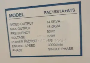 15kva Diesel Generator Air Cooled