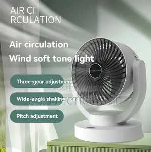 Desktop Fan, Strong Wind, USB Air Circulation Fan,