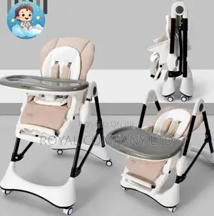 Baby Feeding High Chair and Moveable