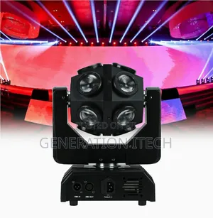 Moving Head Light With 12 Led Lights- Laser Moving Head DMX