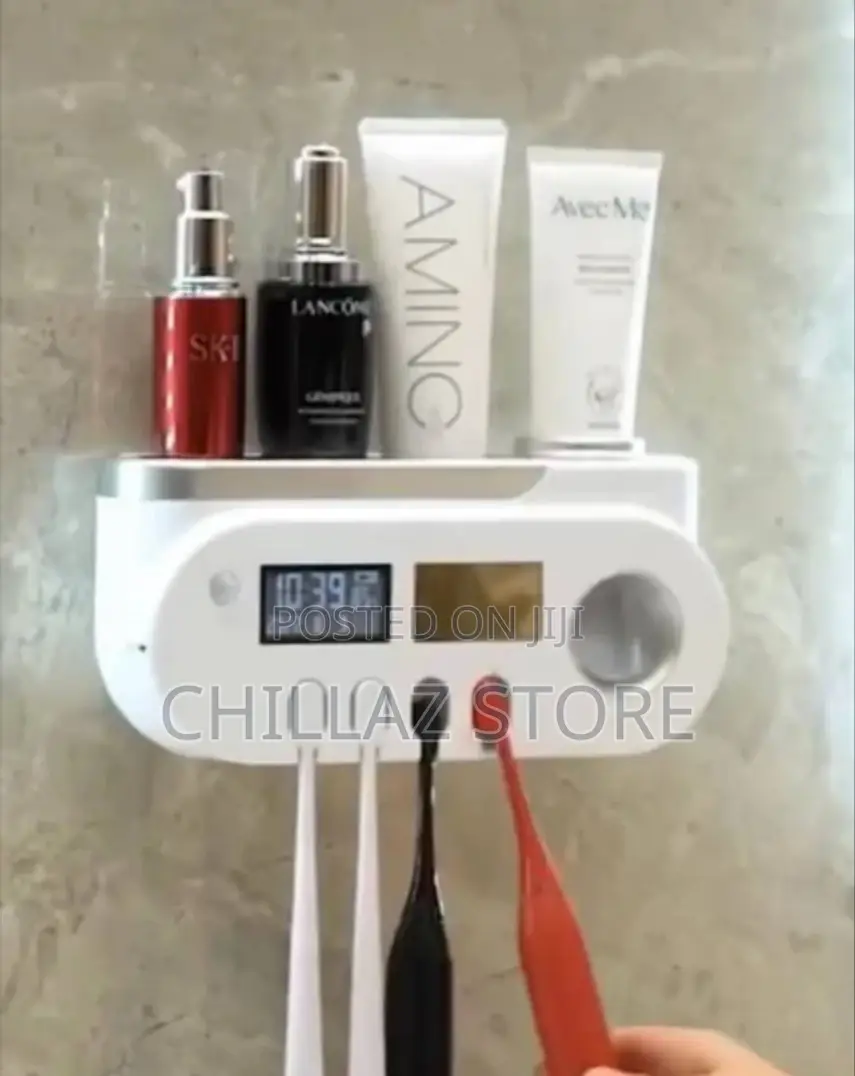 Mounted Automatic Toothbrush Holder