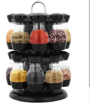 Kitchen Rotating Spice Rack