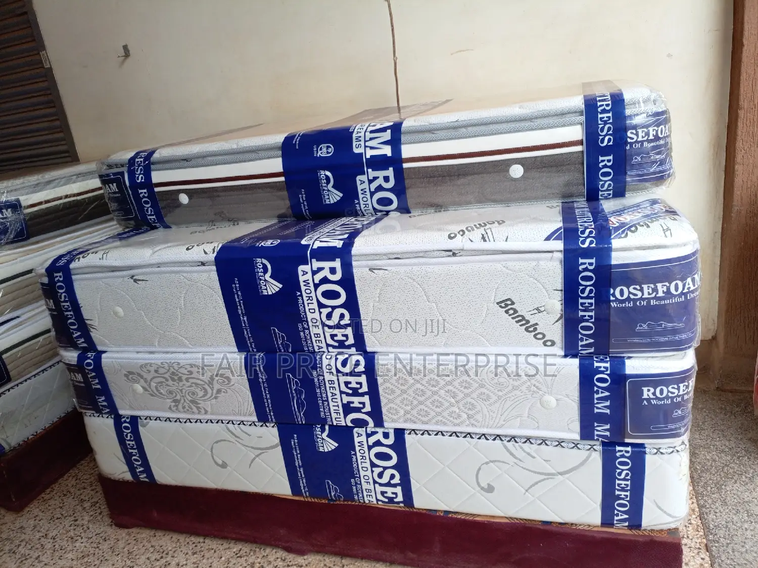 Mattresses Spring Double Layers 3x6x10 Inches Rosefoam