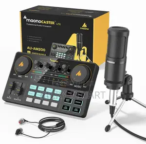 Podcast Mixer for Live Streaming,Recording and Gaming Audio