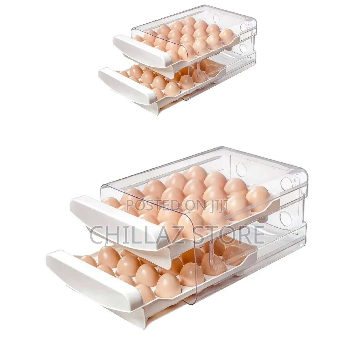 Double Egg Storage Containers