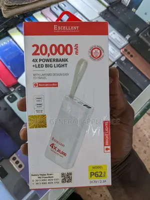 4× 20000mah Power Bank