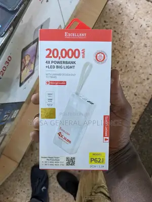 4× 20000mah Power Bank