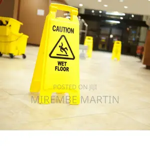 Wet Floor Caution.