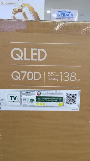 The All New Samsung 55" Q70d Qled Tv