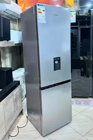 Hisense 341litres Double Door Fridge Rd341dr (Gray)