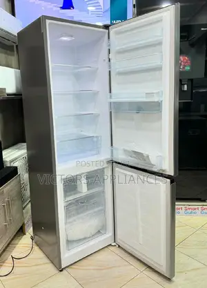 Hisense 341litres Double Door Fridge Rd341dr (Gray)