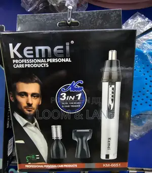 Kemei 3 in 1 Professional Nose,Ear ,Beard and Hair Trimmer