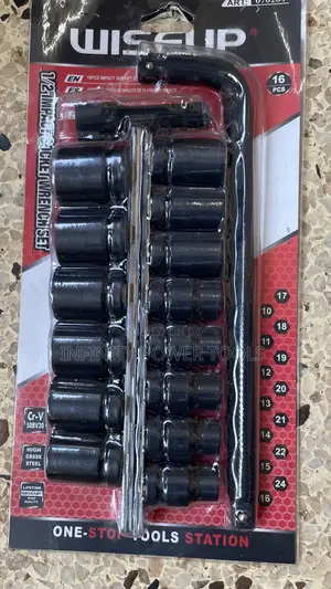 16pcs Impact Socket Wrench Set