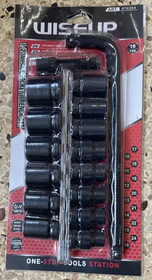 16pcs Impact Socket Wrench Set