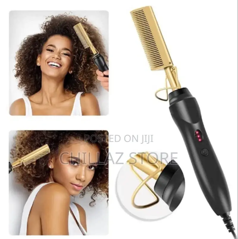 Electric Hair Straightener Comb