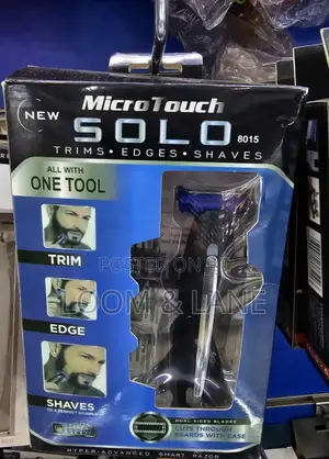 New Micro Touch-Solo Rechargable Full Body Groomer