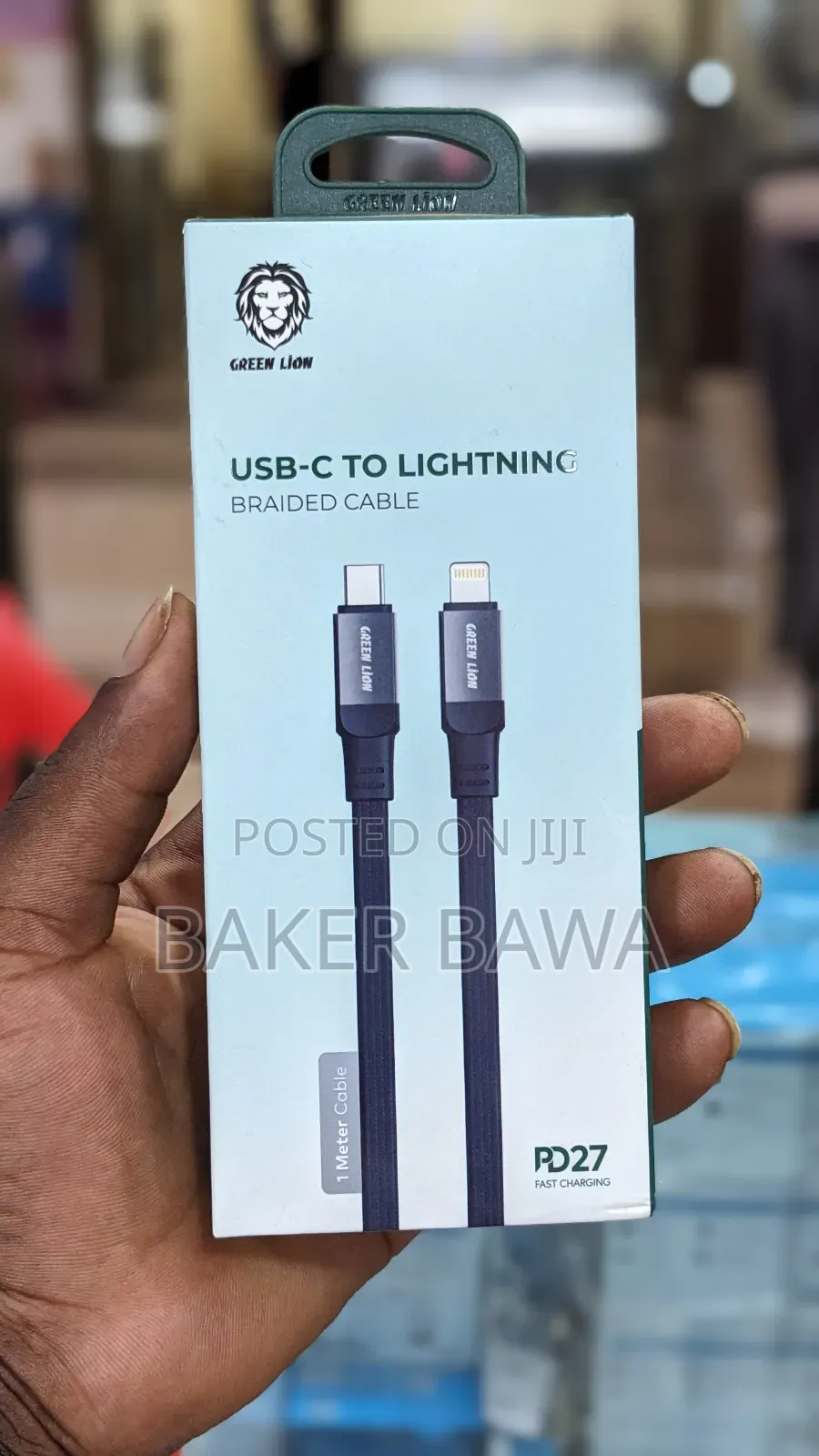 USB -C to Lightning Braided Cable
