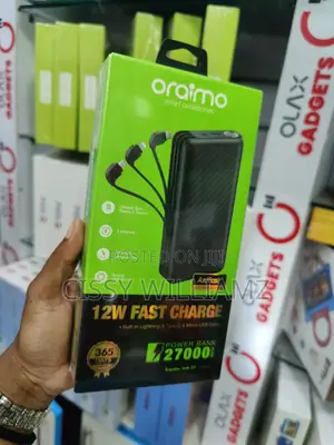 Oraimo 27000mah Powerbank/Oraimo Fast Charge Power Bank