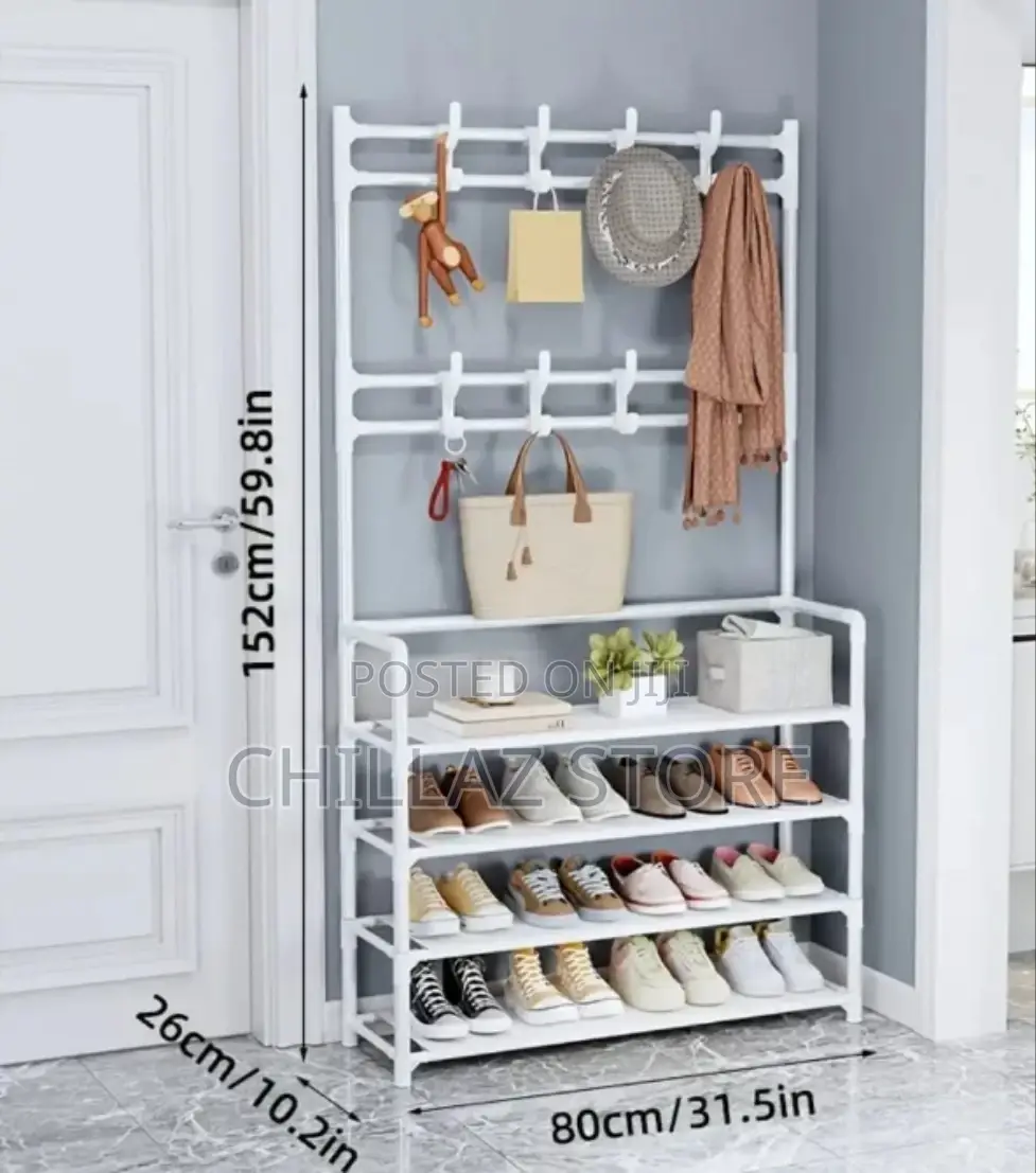 Shoe Rack and Hat Rack Organizer