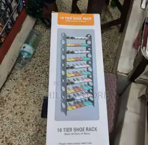 Metallic Shoe Rack