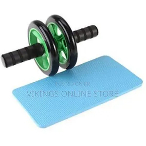 Ab Roller Wheel Full Body Workout Free Kneemat-Multicolour