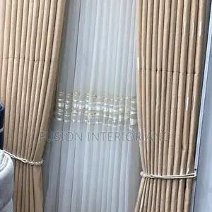 Strew Cream Curtains