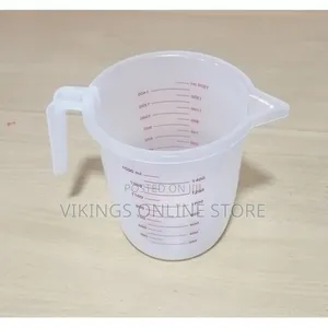 Plastic Measuring Jug 1L - Clear